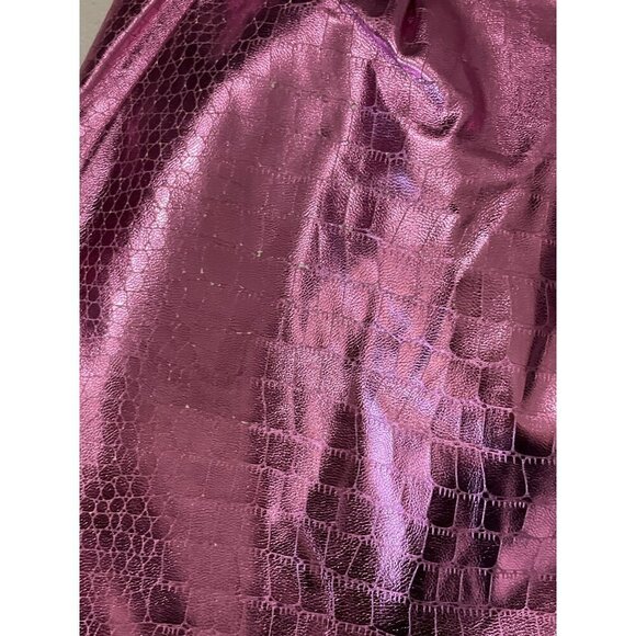 superdown Toni Faux Leather Skirt Set in Pink Large New Womens 2 piece Dress Out - Picture 6 of 8